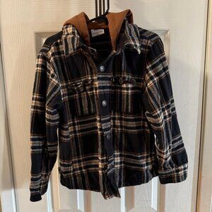 Plaid Kids Hoodie Sweatshirt